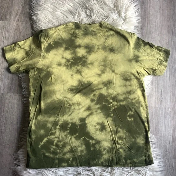 GAP Tie-Dye Short Sleeve Tee - Olive Green - Picture 2 of 6